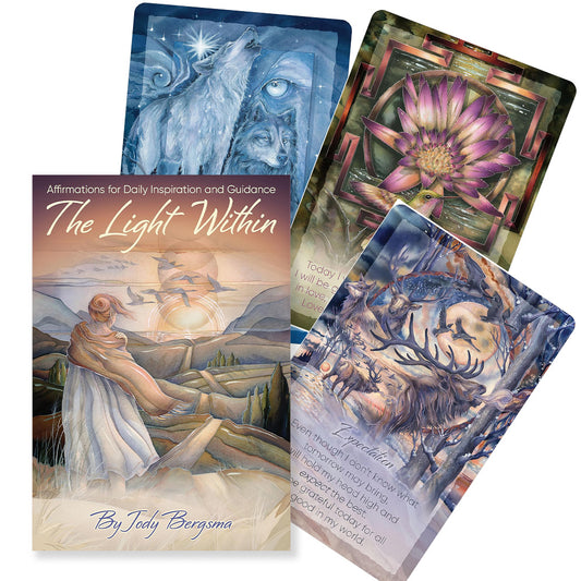 The Light Within Afirmacijos kortos US Games Systems
