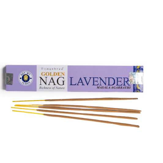 Golden Nag Lavender - levandų smilkalai | Vijayshree