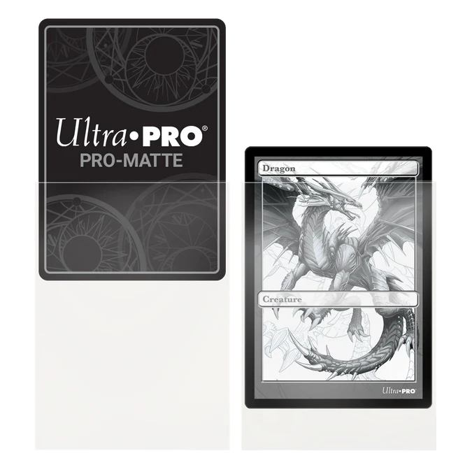 PRO-Matte Standard - skaidrios kortų įmautės, 50 vnt. | Ultra PRO