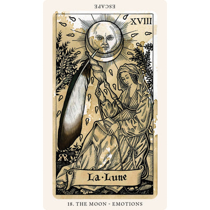 The Medieval Feathers Tarot - taro kortos | Blue Angel