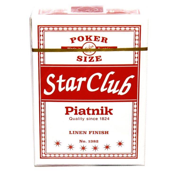 Piatnik Star Club Lino - pokerio kortos, 1 kaladė
