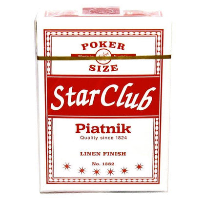 Piatnik Star Club Lino - pokerio kortos, 1 kaladė