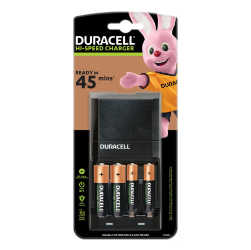 Duracell Hi-Speed Charger CEF27 - įkroviklis su AA ir AAA