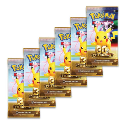 Pokémon TCG: 30th Celebration Booster Bundle rinkinys (anglų k.)