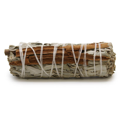 White Sage & Cinnamon - šalavijų ryšulėlis su cinamonu | Ancient Wisdom