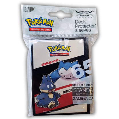 Ultra PRO Snorlax & Munchlax - kortų įmautės, 65 vnt.