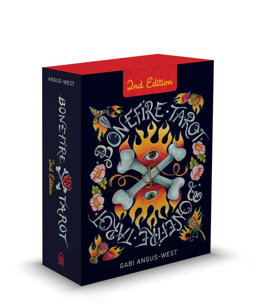 Bonefire Tarot - Taro kortos, 2-asis leidimas | Schiffer Publishing