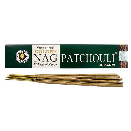 Golden Nag Patchouli - pačiulių smilkalai | Vijayshree