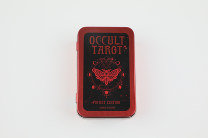Occult Tarot Pocket kortos metalinėje dėžutėje Rockpool