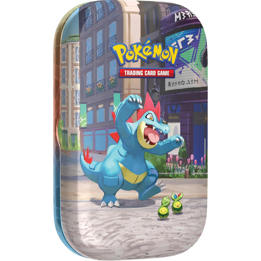 Pokémon Lumiose City Mini Tin - Feraligatr kortų rinkinys