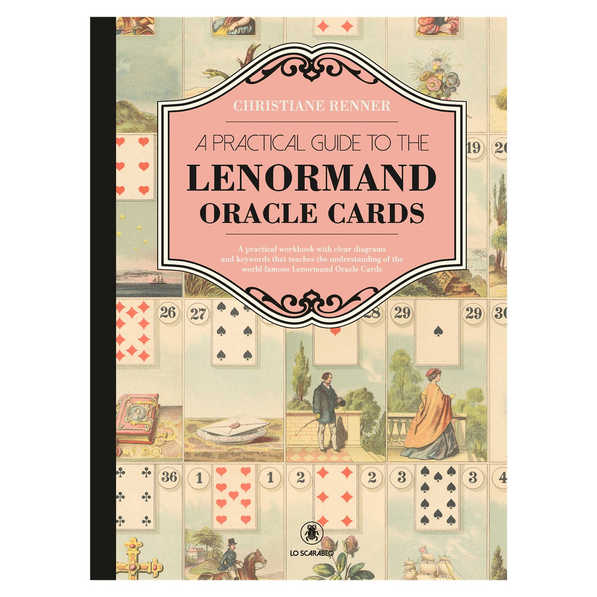 A Practical Guide to the Lenormand Oracle Cards knyga Lo Scarabeo
