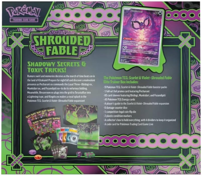 Pokémon Shrouded Fable - Elite Trainer Box rinkinys (anglų k.)