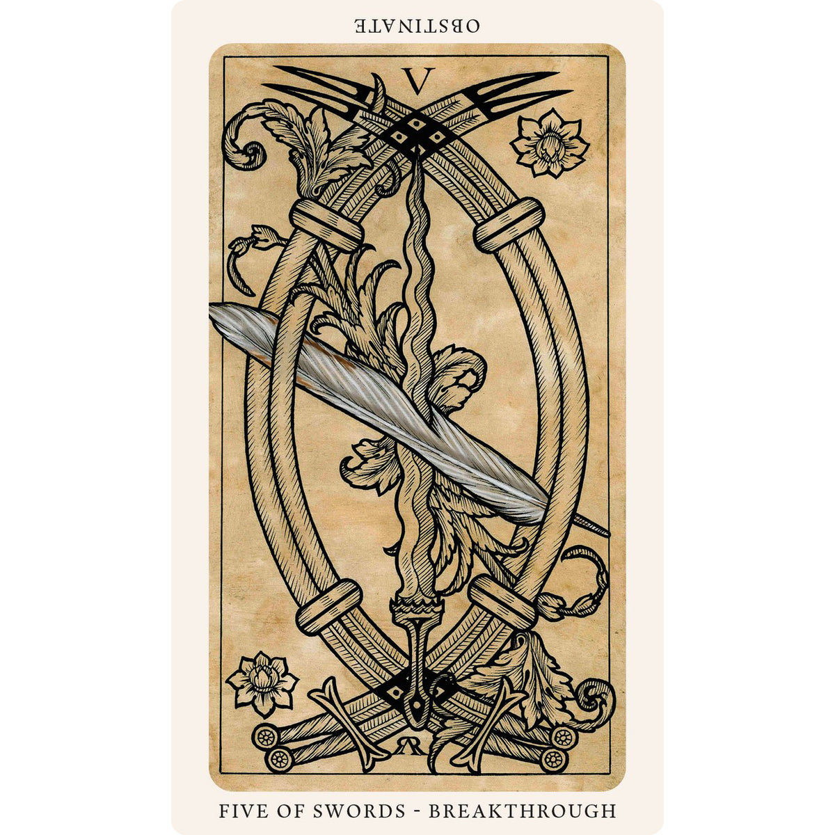 The Medieval Feathers Tarot - taro kortos | Blue Angel