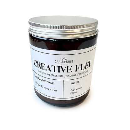 Creativity (Creative Fuel) - pipirmėčių ir gvazdikėlių žvakė | AW Gifts