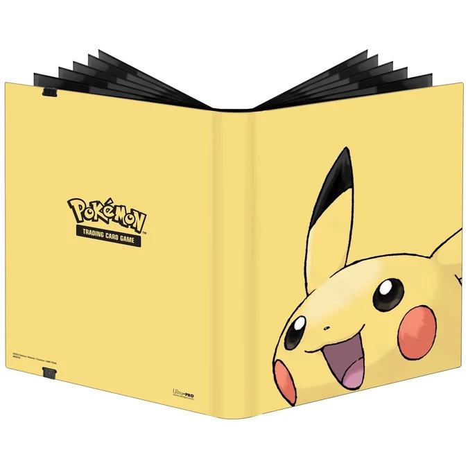 Pikachu PRO-Binder - 9 kišenių Pokémon kortų albumas | Ultra PRO