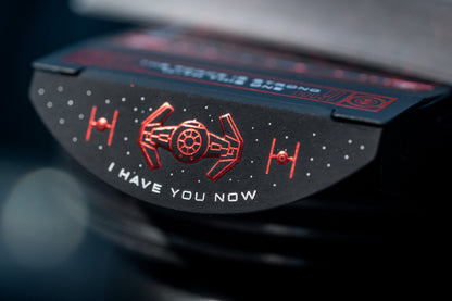 Star Wars Dark Side Red - žaidimo kortos, kosmetinis defektas | Theory11
