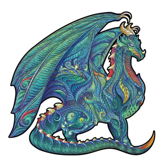 Dragon M - medinė dėlionė, 150 detalių | Fantasy Puzzles