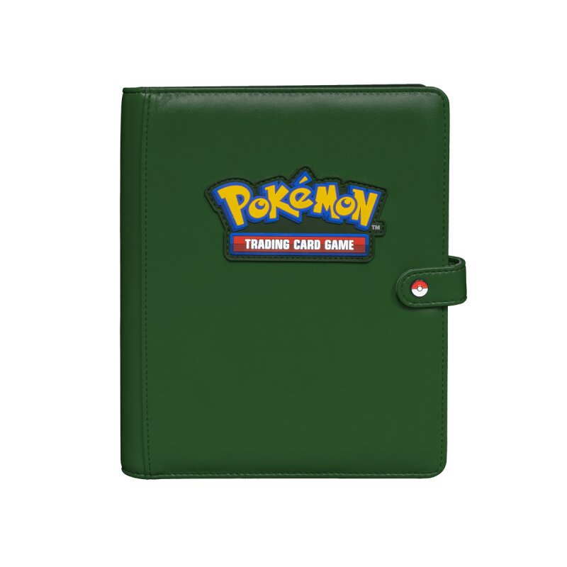 Pokémon Green Premium Snap Binder - 4 kišenių kortų albumas | Ultra PRO