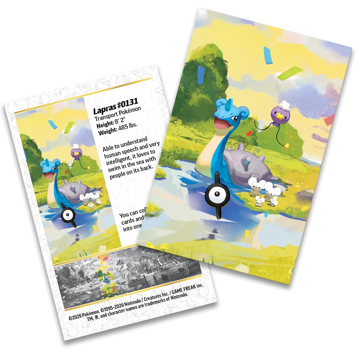 Pokémon TCG: 30th Celebration Mini Tin Lapras (Day) (anglų k.)