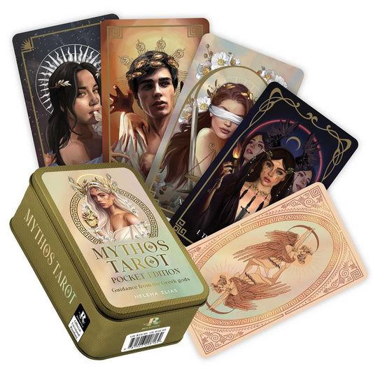 Mythos Tarot Pocket Tin Edition - kišeninės taro kortos | Rockpool