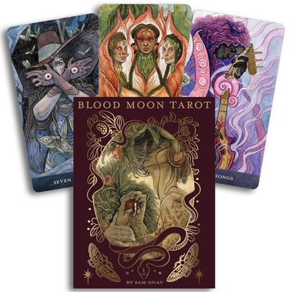 Blood Moon Tarot - Sam Guay Taro kortos | U.S. Games Systems