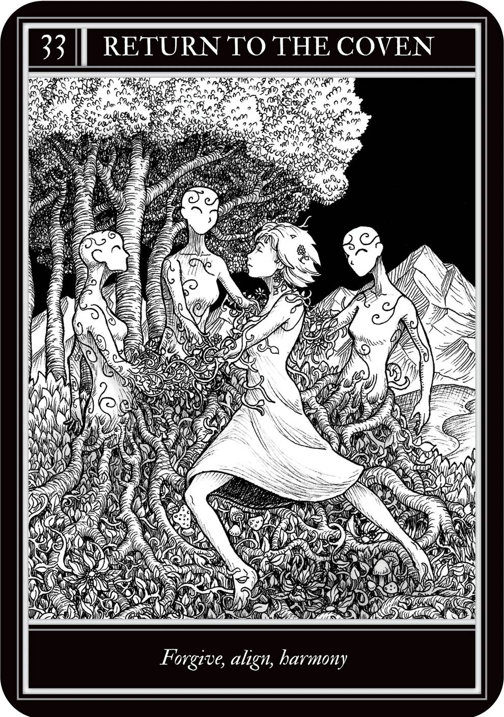 Coven Oracle - orakulo kortos | Rockpool