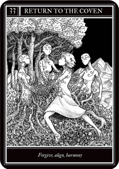 Coven Oracle - orakulo kortos | Rockpool