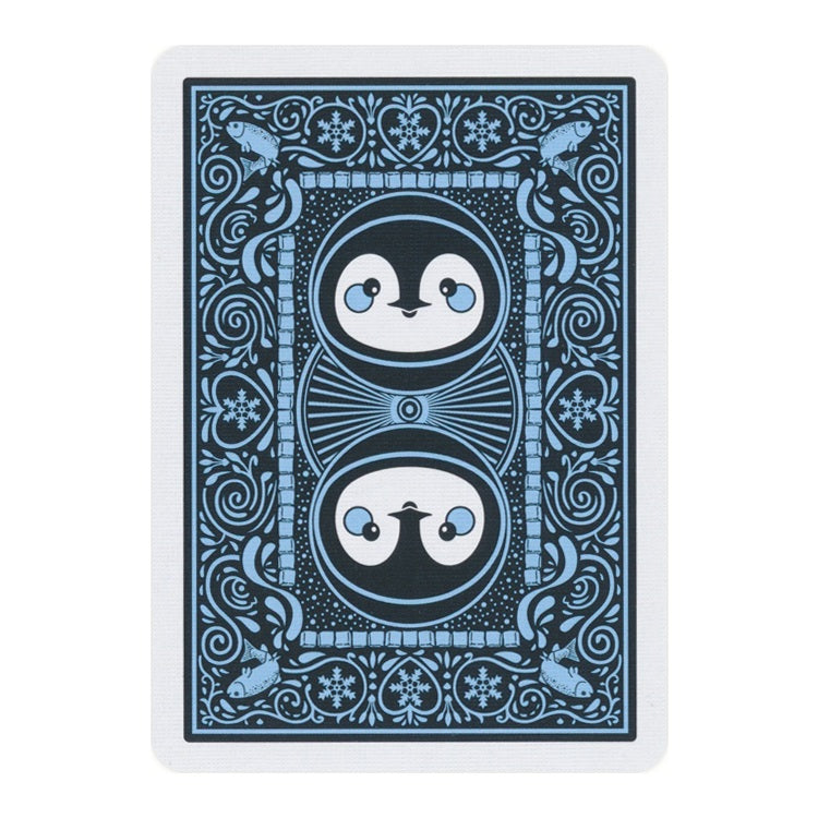 Penguin žaidimo kortos Bicycle
