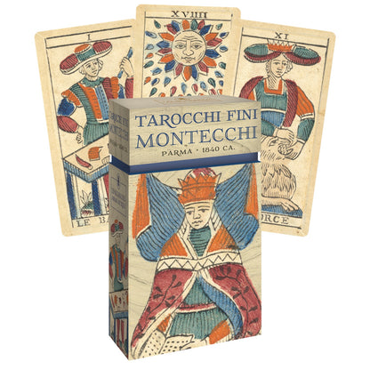 Tarocchi Fini Montecchi Anima Antiqua Limituoto leidimo kortos Lo Scarabeo