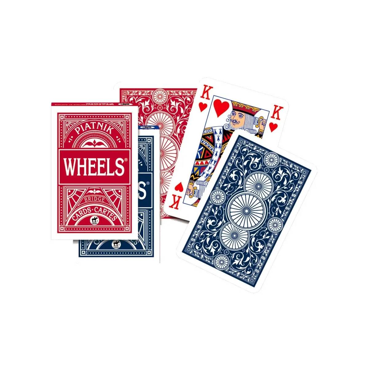 Piatnik Wheels Lino - bridžo žaidimo kortos, 1 kaladė