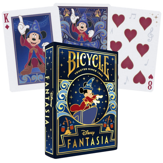 Disney Fantasia žaidimo kortos Bicycle