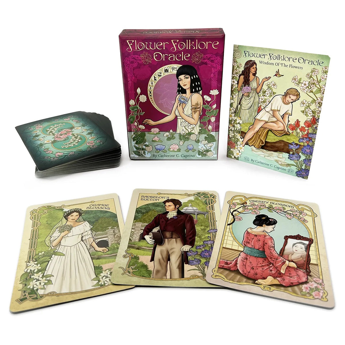 Flower Folklore Oracle - gėlių orakulo kortos | U.S. Games Systems
