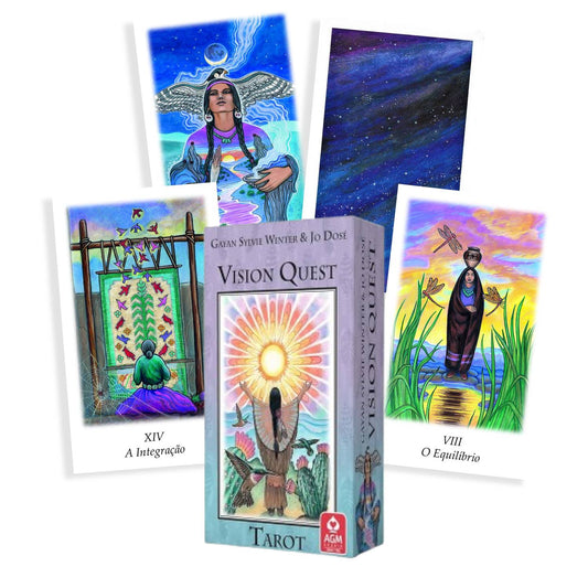 Vision Quest Tarot - taro kortos, portugališkas leidimas | AGM
