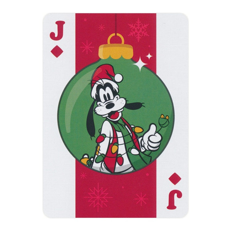 Disney Mickey and Friends Holiday žaidimo kortos Bicycle