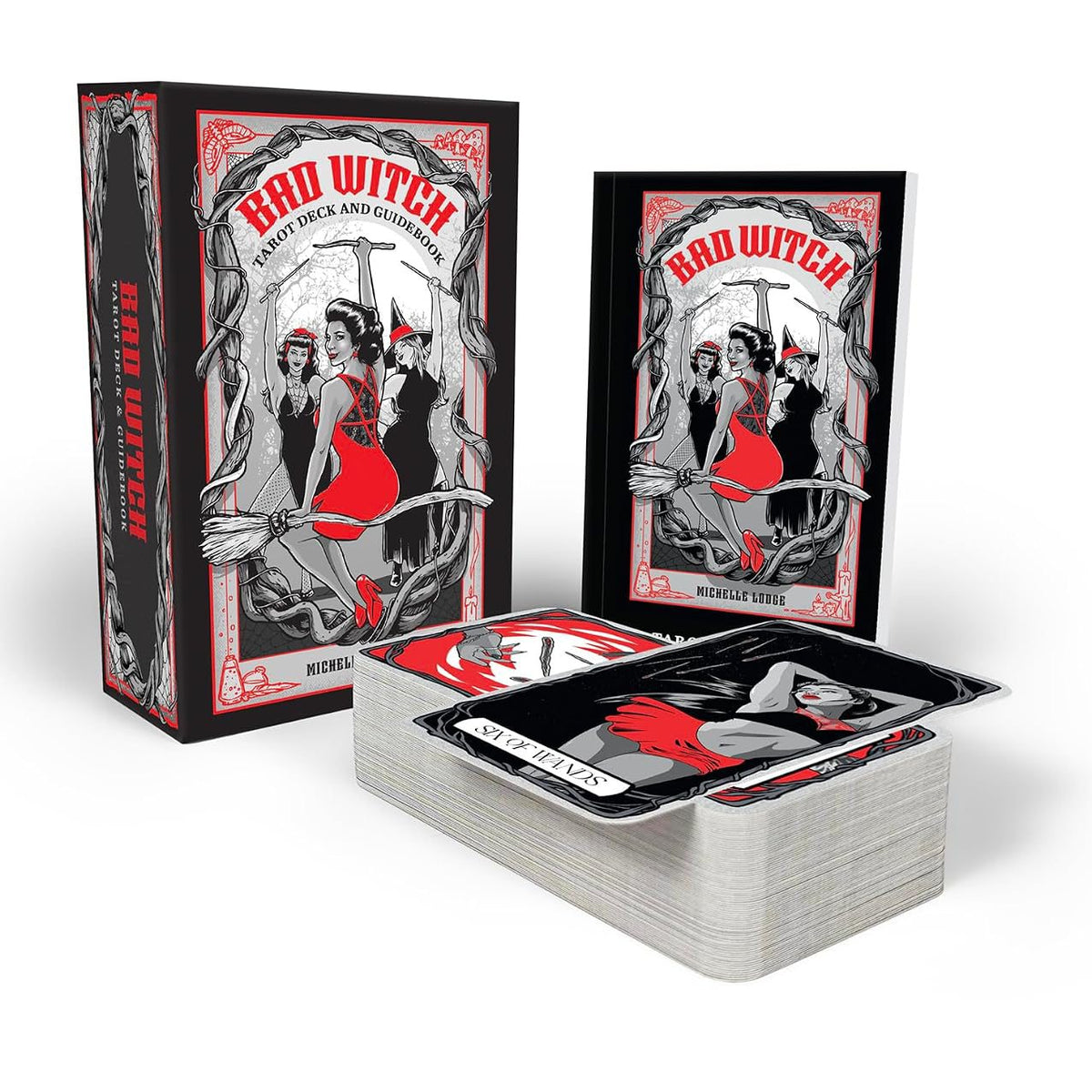 Bad Witch Tarot - Taro kortos ir vadovas | Fair Winds Press