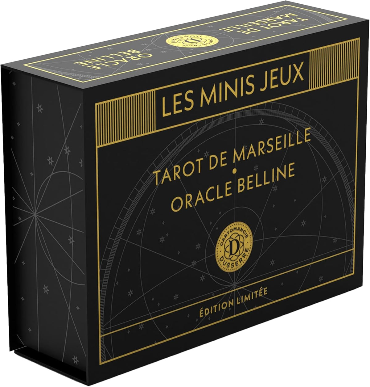 Minis Jeux Tarot de Marseille kortos prancūzų kalba Grimaud Cartomancie