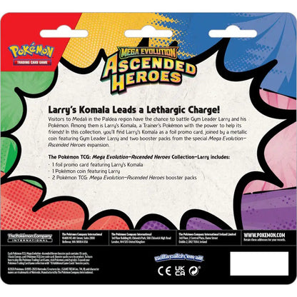 Pokémon Ascended Heroes Larry - kortų rinkinys