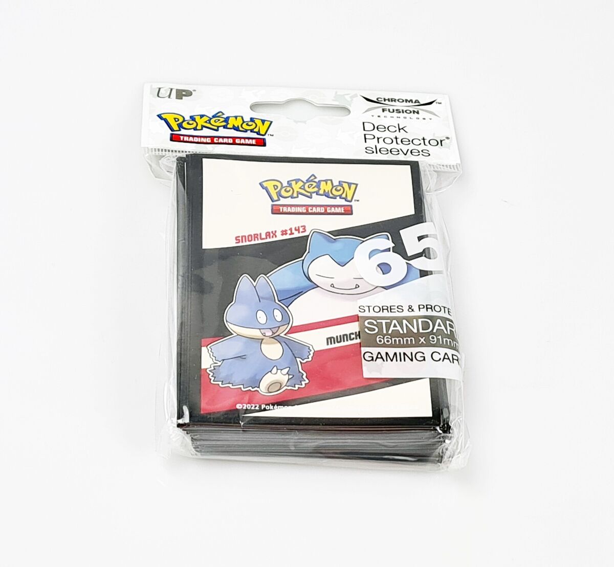 Ultra PRO Snorlax & Munchlax - kortų įmautės, 65 vnt.