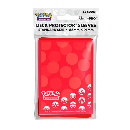 Pokémon Energy Fire Type - kortų įmautės, 65 vnt. | Ultra PRO