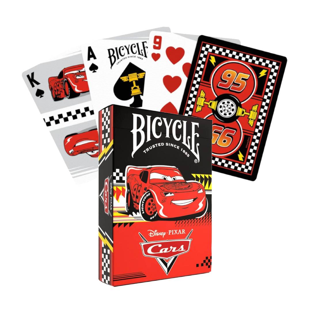 Bicycle Disney Cars - žaidimo kortos