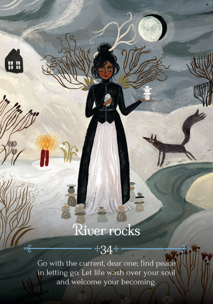 Seasons of the Witch Imbolc Oracle - 44 orakulo kortos