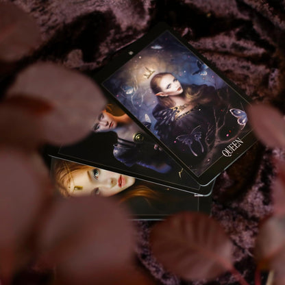 The Oracle of the Vampire Fae - orakulo kortos | Blue Angel
