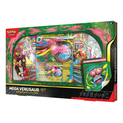 Pokémon Mega Venusaur ex Premium Collection - kortų rinkinys