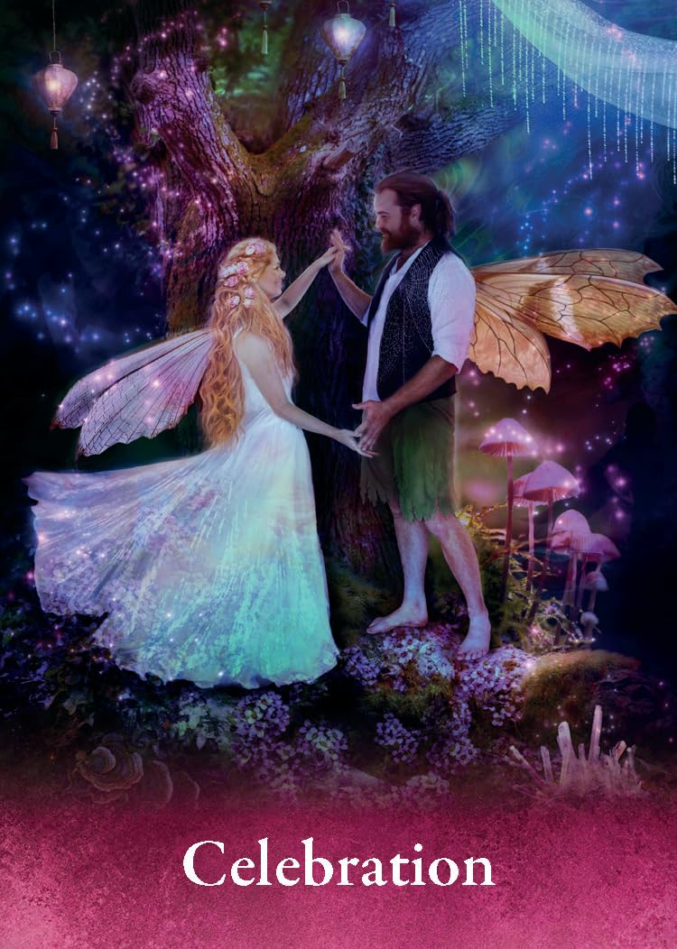 Pocket Oracle of the Fairies - Karen Kay kišeninės orakulo kortos