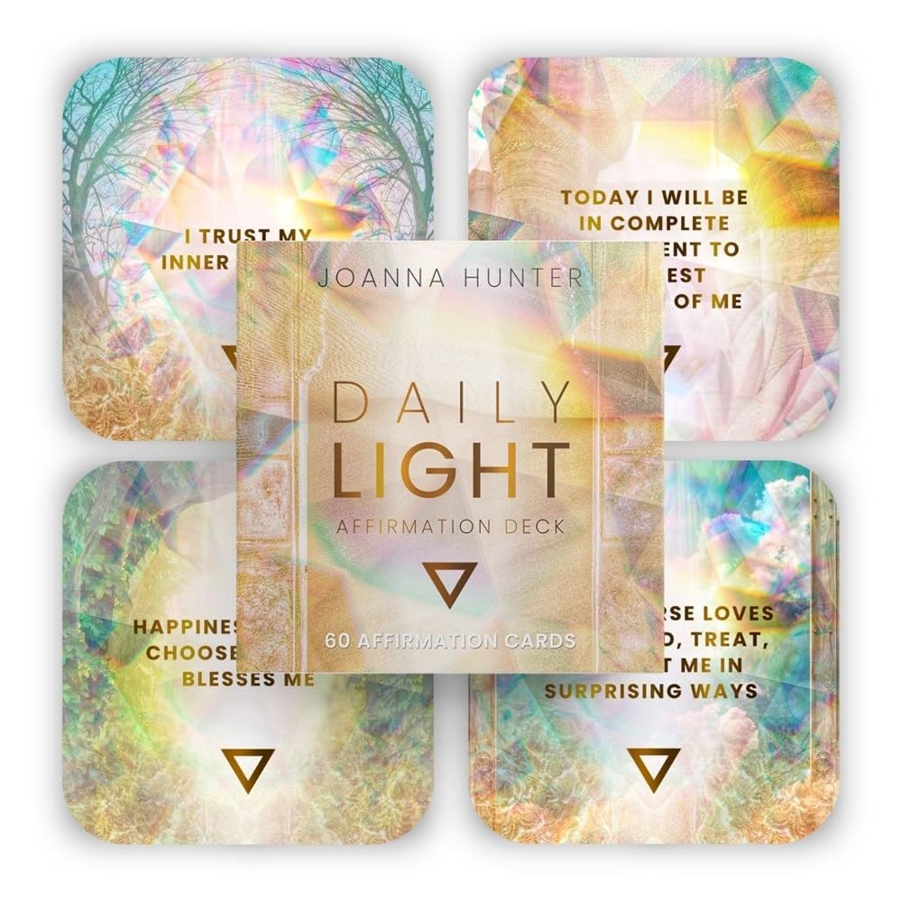 Daily Light Affirmation Deck - Joannos Hunter afirmacijų kortos
