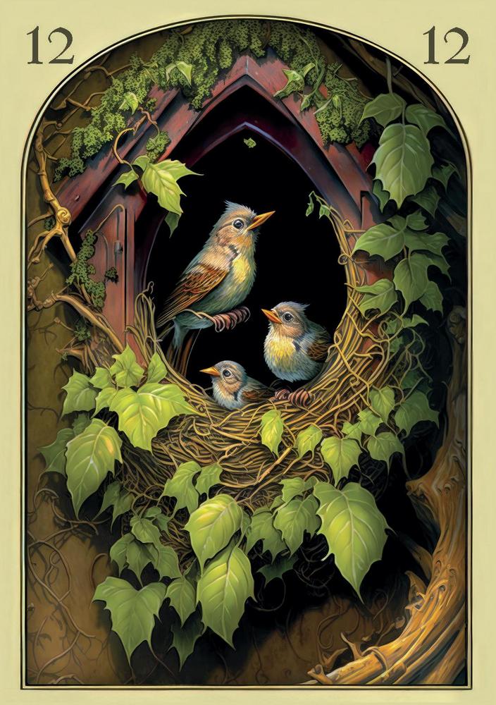 Medieval Lenormand Oracle - 36 kortos | Lo Scarabeo