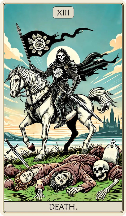 Fantasy Puzzles Tarot: The Death - medinė dėlionė, 250 detalių