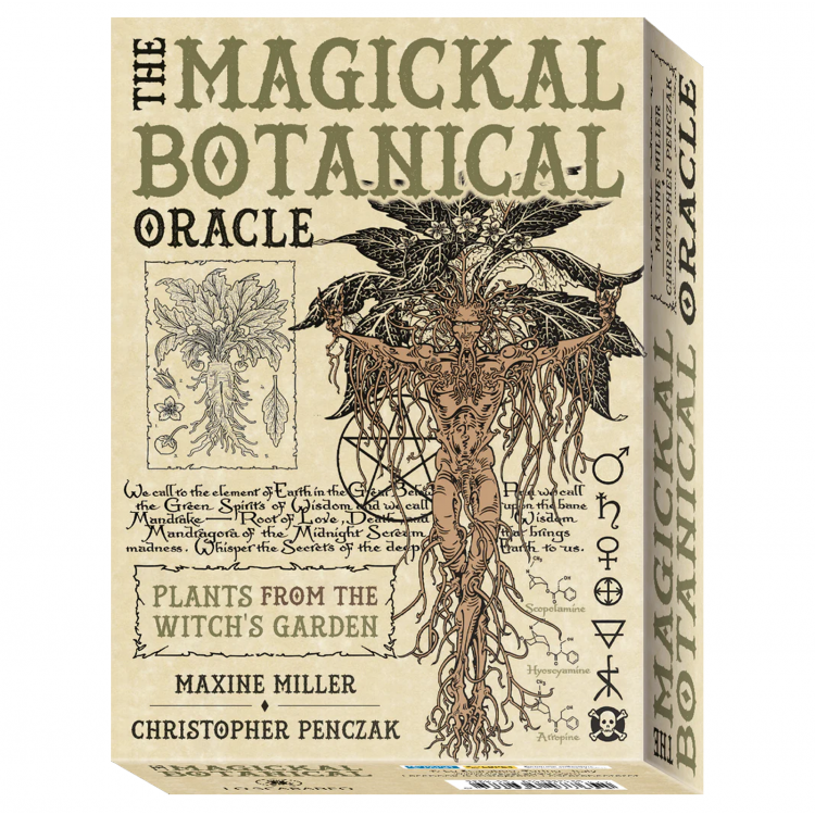 The Magickal Botanical Oracle - orakulo kortos | Lo Scarabeo - kosmetinis defektas