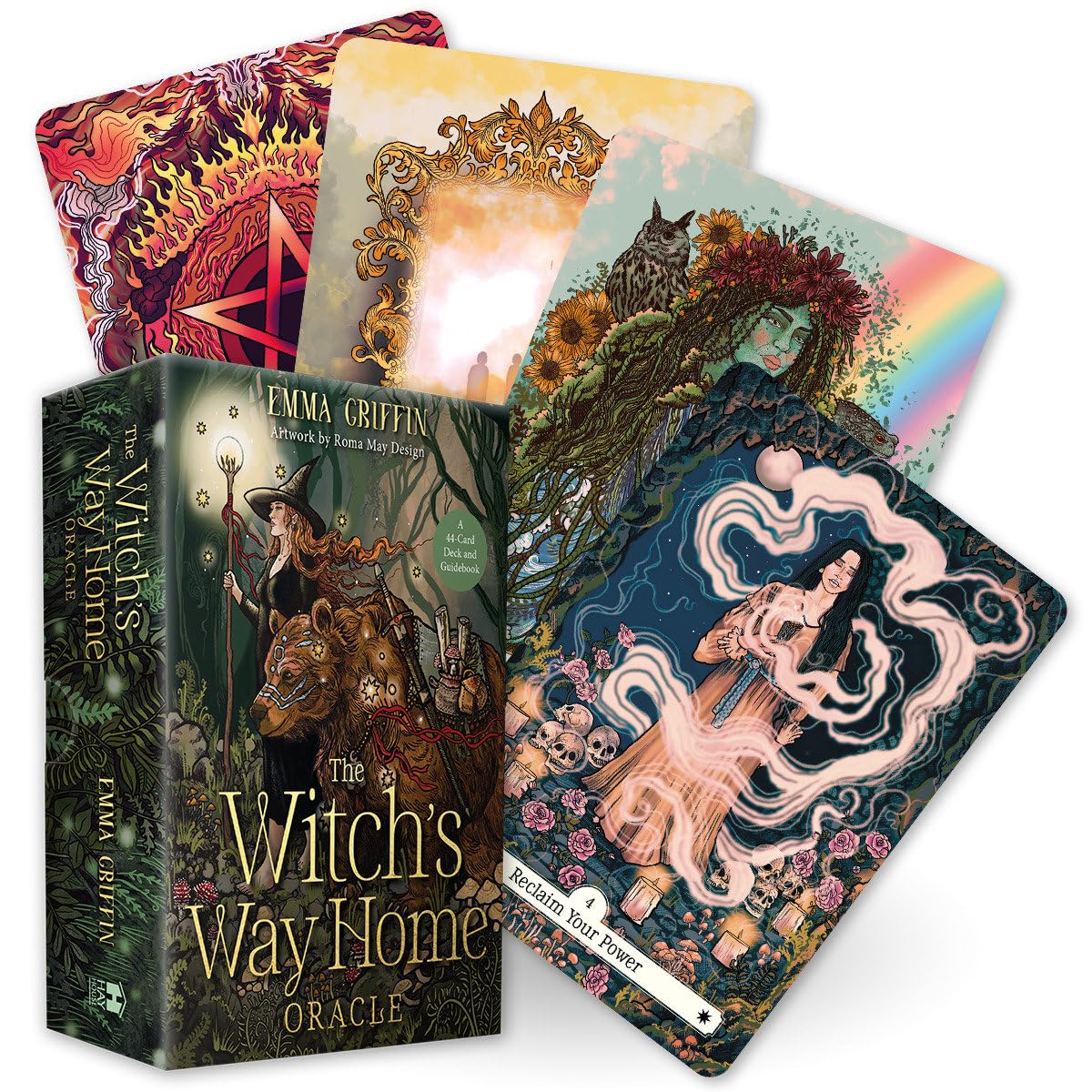 The Witch's Way Home Oracle - orakulo kortos | Hay House