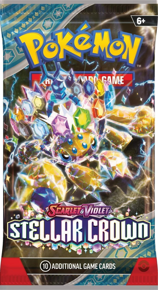 Pokémon Stellar Crown - 10 kortų papildymas anglų kalba